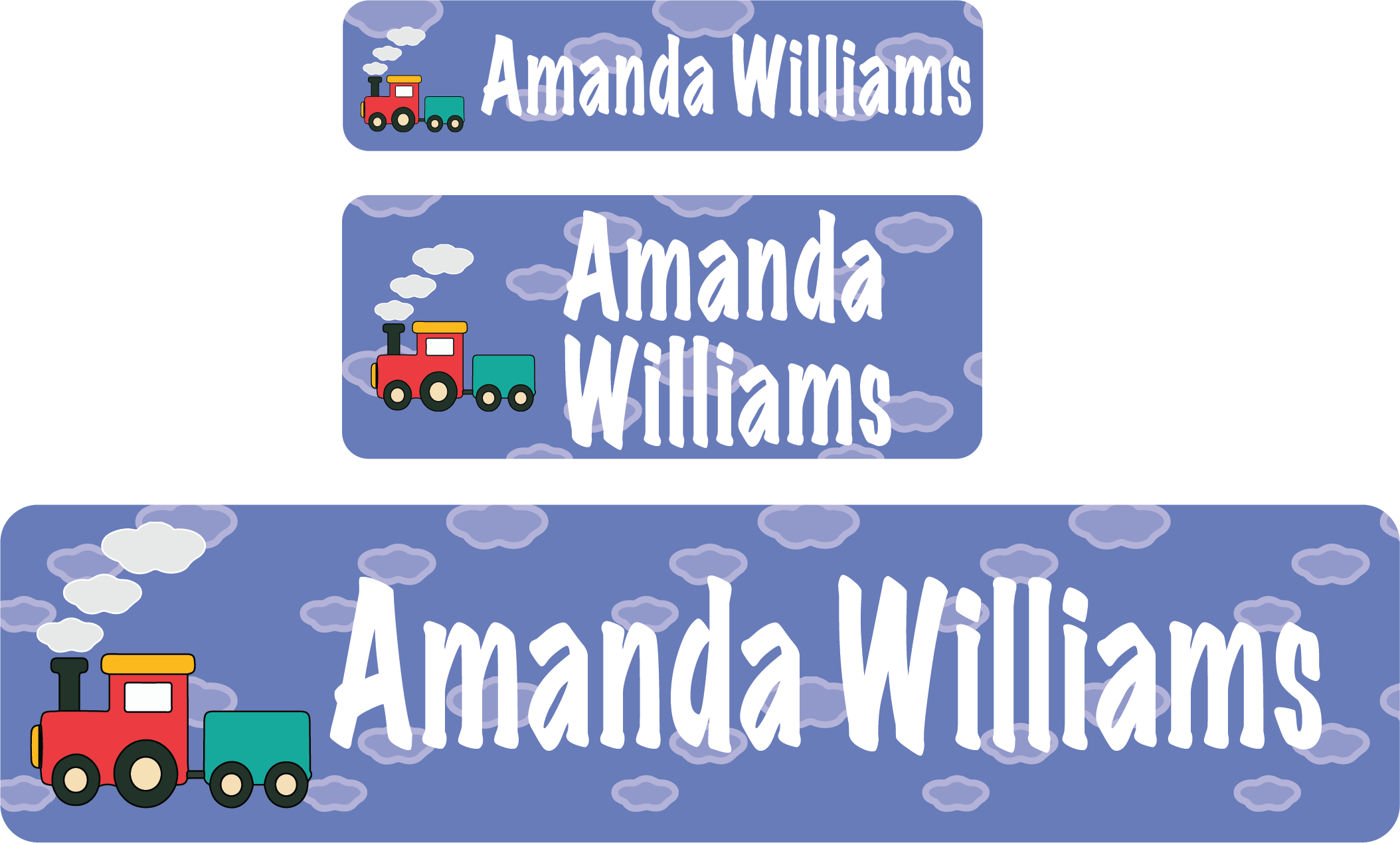 Kids Name Sticker Pack-Sheet, Daycare Name Labels, School Name