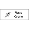 Name stamps rocket